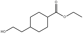 4-(2-羟乙基)环己烷-1-甲酸乙酯 结构式