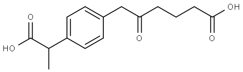 氯索洛芬开环杂质 结构式