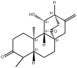 (5BETA,8BETA,9BETA,10ALPHA,11ALPHA,12BETA)-11-羟基阿替生-16-烯-3,14-二酮 结构式