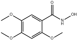 N-羟基-2,4,5-三甲氧基苯甲酰胺 结构式