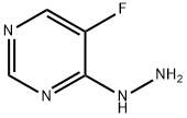 5-氟-4-肼基嘧啶 结构式