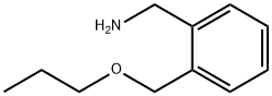 [2-(Propoxymethyl)phenyl]methanamine 结构式