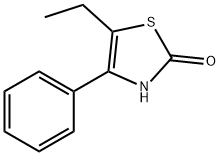 5-ethyl-4-phenyl-2,3-dihydro-1,3-thiazol-2-one 结构式