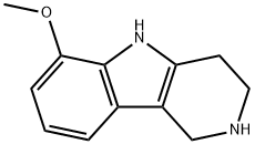 6-甲氧基-2,3,4,5-四氢-1 {H}-吡啶并[4,3- {b}]吲哚 结构式