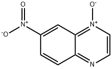 Quinoxaline, 6-nitro-, 4-oxide 结构式