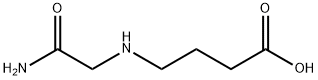 4-((2-amino-2-oxoethyl)amino)butanoic acid 结构式
