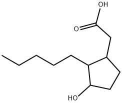 Tetrahydrojasmonic Acid 结构式