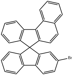 2-溴螺-[芴-7,9-苯并芴] 结构式