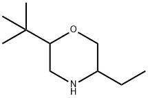 Morpholine,2-(1,1-dimethylethyl)-5-ethyl- 结构式