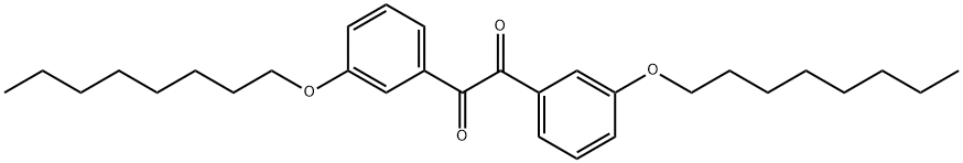 1,2-bis(3-(octyloxy)phenyl)ethane-1,2-dione 结构式