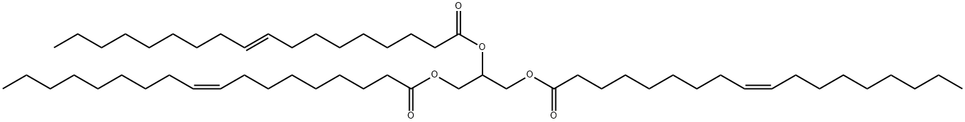 1,3-油酸-2-反式油酸甘油三酯 结构式