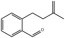 Benzaldehyde, 2-(3-methyl-3-buten-1-yl)- 结构式