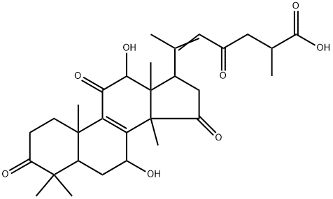 灵芝烯酸E 结构式
