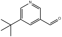 5-TERT-BUTYLPYRIDIN-3-碳CARBALDEHYDE 结构式