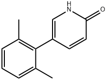 5-(2,6-dimethylphenyl)pyridin-2-ol 结构式