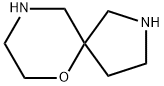 6-Oxa-2,9-diazaspiro[4.5]decane 结构式