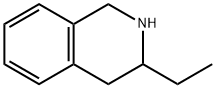 3-乙基-1,2,3,4-四氢异喹啉 结构式