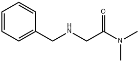 Acetamide, N,N-dimethyl-2-[(phenylmethyl)amino]- 结构式