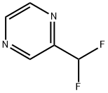 Pyrazine, 2-(difluoromethyl)- 结构式