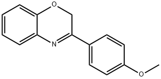 2H-1,4-Benzoxazine, 3-(4-methoxyphenyl)- 结构式