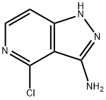 4-氯-1H-吡唑并[4,3-C]吡啶-3-胺 结构式