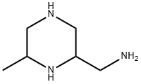 2-Piperazinemethanamine, 6-methyl- 结构式
