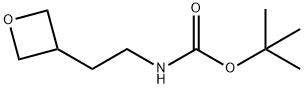 (2-Oxetan-3-yl-ethyl)-carbamic acid tert-butyl ester 结构式