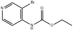 Carbamic acid, N-(3-bromo-4-pyridinyl)-, ethyl ester 结构式