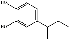 1,2-Benzenediol, 4-(1-methylpropyl)- 结构式