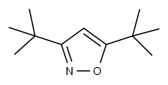 Isoxazole, 3,5-bis(1,1-dimethylethyl)- 结构式