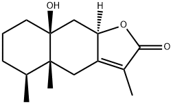 10B-羟基艾里莫酚内酯 结构式