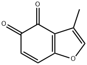 3-甲基苯并呋喃-4,5-二酮 结构式