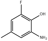 PHENOL, 2-AMINO-6-FLUORO-4-METHYL- 结构式