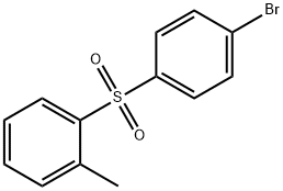 Benzene, 1-[(4-bromophenyl)sulfonyl]-2-methyl- 结构式
