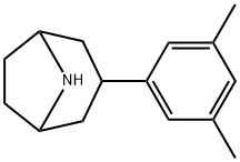 8-Azabicyclo[3.2.1]octane, 3-(3,5-dimethylphenyl)- 结构式