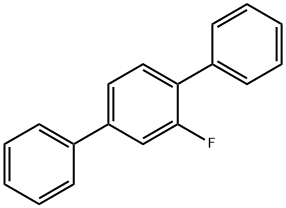 2′-氟-1,1′:4′,1′′-三联苯 结构式