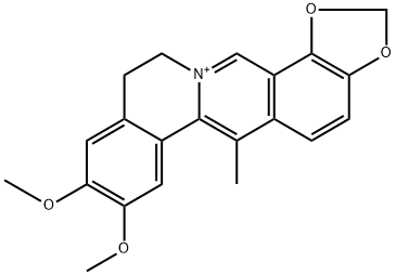 化合物TETRADEHYDROTHALICTRIFOLINE 结构式