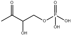 2-Butanone, 3-hydroxy-4-(phosphonooxy)- 结构式