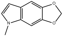 5H-1,3-Dioxolo[4,5-f]indole, 5-methyl- 结构式