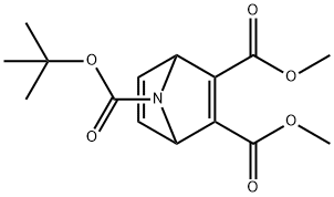 7-Azabicyclo[2.2.1]hepta-2,5-diene-2,3,7-tricarboxylic acid, 7-(1,1-dimethylethyl) 2,3-dimethyl ester 结构式