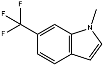 1H-Indole, 1-methyl-6-(trifluoromethyl)- 结构式