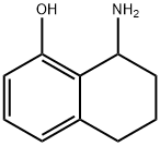 8-Amino-5,6,7,8-tetrahydronaphthalen-1-ol 结构式