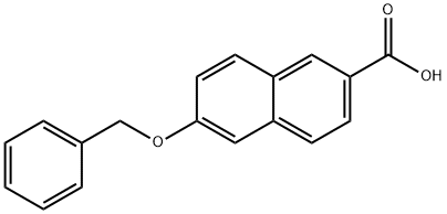 6-(Benzyloxy)-2-naphthoic acid 结构式