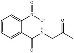 Benzamide, 2-nitro-N-(2-oxopropyl)- 结构式