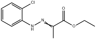 ethyl 2-[2-(2-chlorophenyl)hydrazinylidene]propanoate 结构式