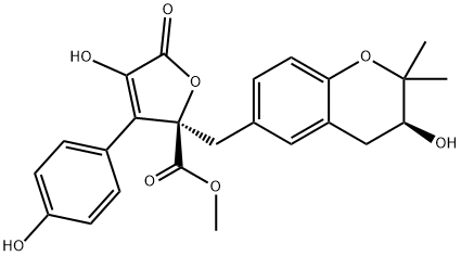 Butyrolactone V 结构式