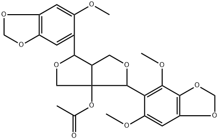 乙酸异豆蔻醇 结构式