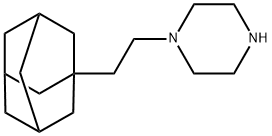 1-[2-(Adamantan-1-yl)ethyl]piperazine 结构式