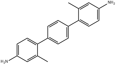 2,2“-二甲基-[1,1':4',1”-三苯基]-4,4”-二胺 结构式