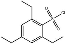 2,4,6-三乙基苯磺酰氯 结构式